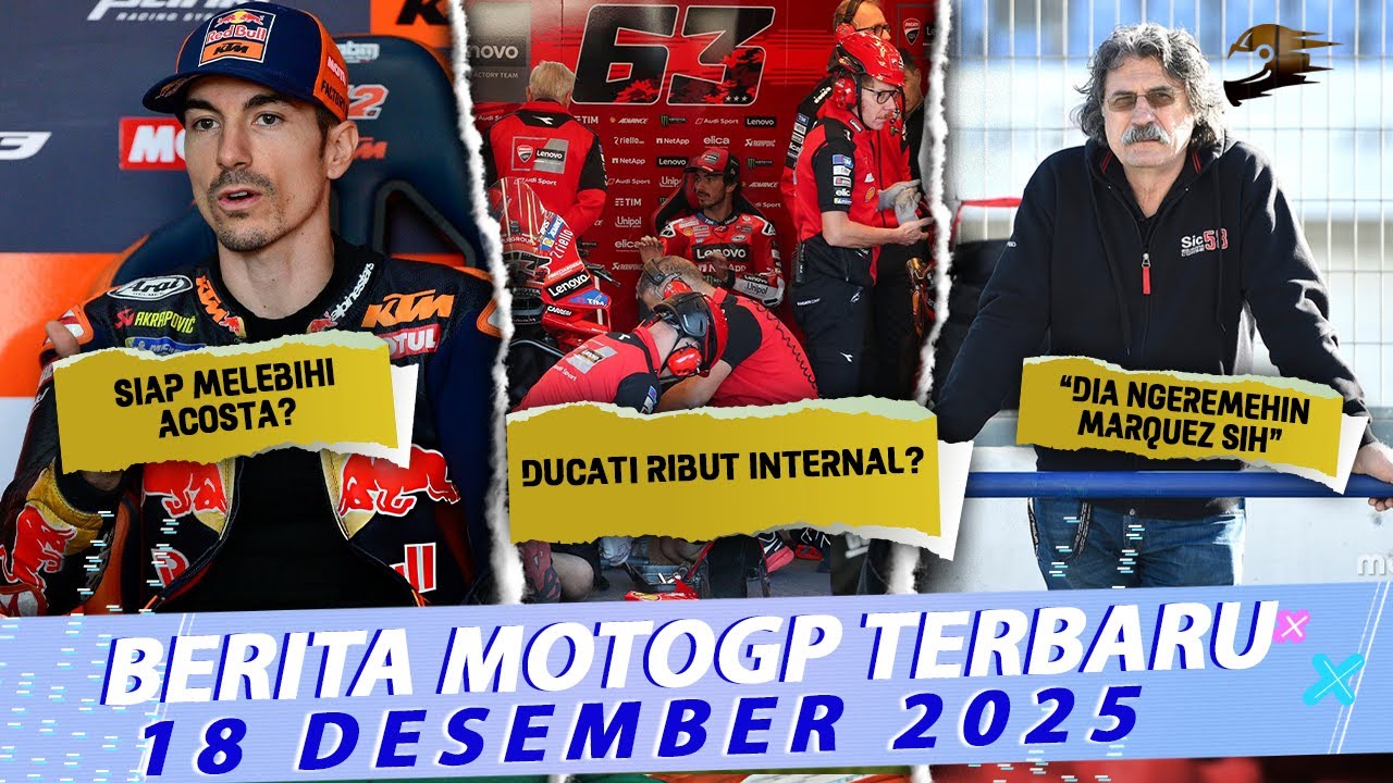 Kisruh Internal Ducati Gegara Bagnaia😱Vinales Siap Ganti Acosta😏Simoncelli: Bagnaia Remehkan Marquez
