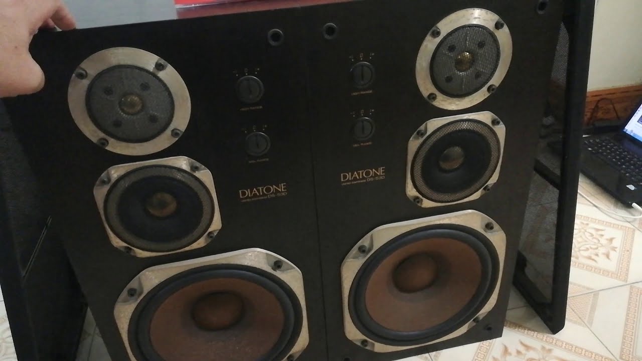 Sướng cả 2 tai, Diatone DS 53D chất âm tuyệt đỉnh chơi Bolero tê tái, trưng bày gấu. Giá: 5.2tr