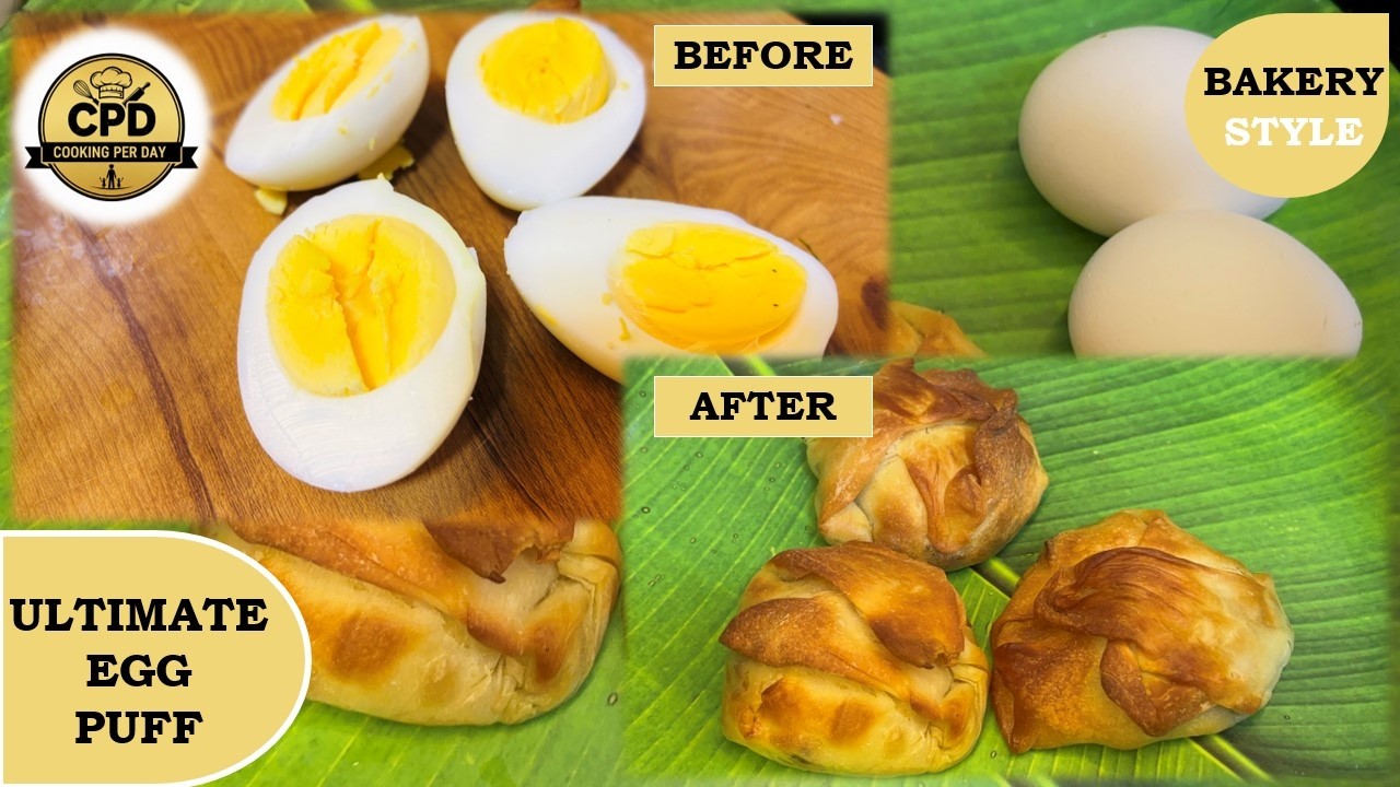 The SECRET to Crispy Bakery-Style Egg Puffs at Home! 🥚🥐 | Cooking Per Day