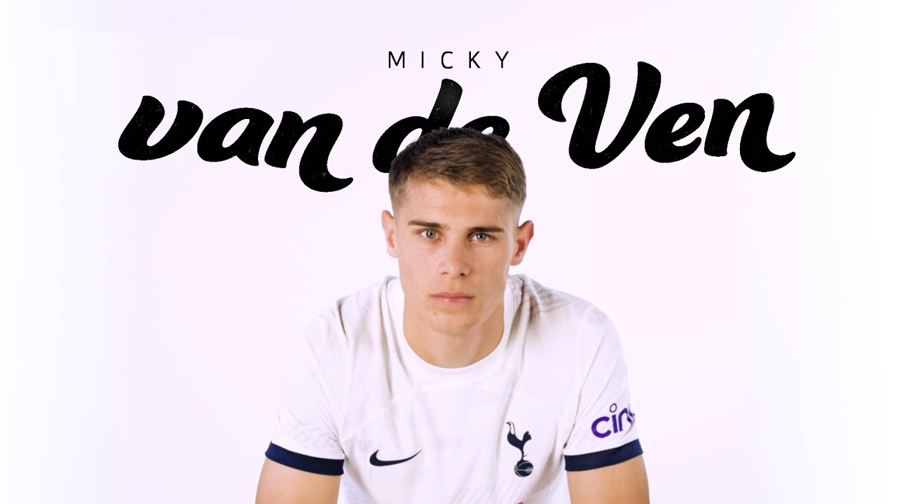 MICKY VAN DE VEN'S FIRST INTERVIEW AT TOTTENHAM HOTSPUR