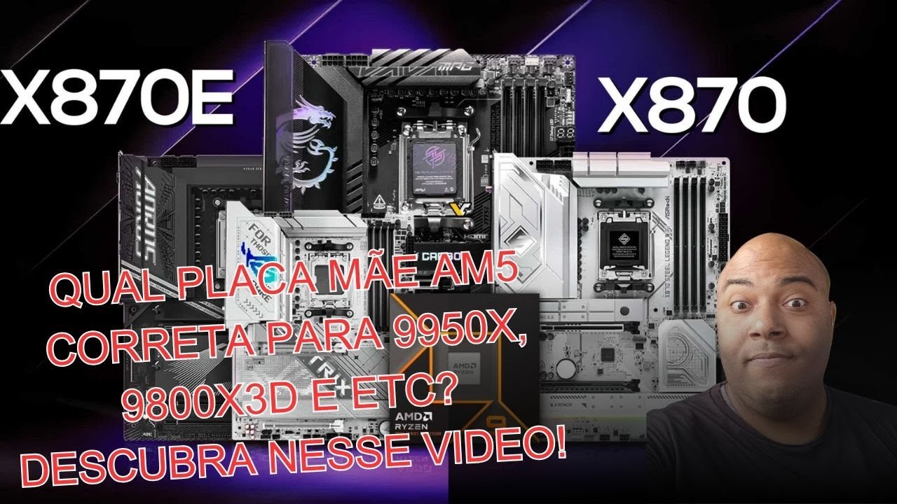 PLACA M&Atilde;E IDEAL PARA TODOS OS RYZEN AM5 DA NOVA GERA&Ccedil;&Atilde;O! VALE A PENA?