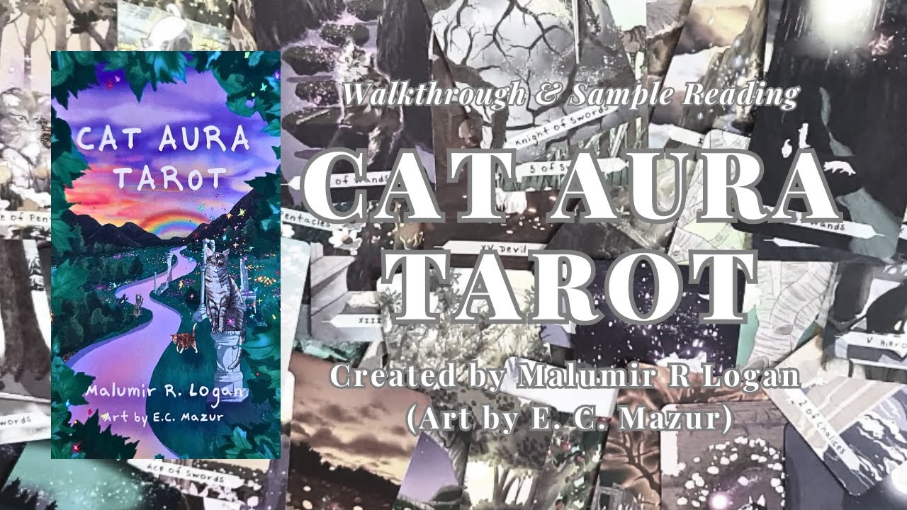 CAT AURA TAROT by MALUMIR R LOGAN