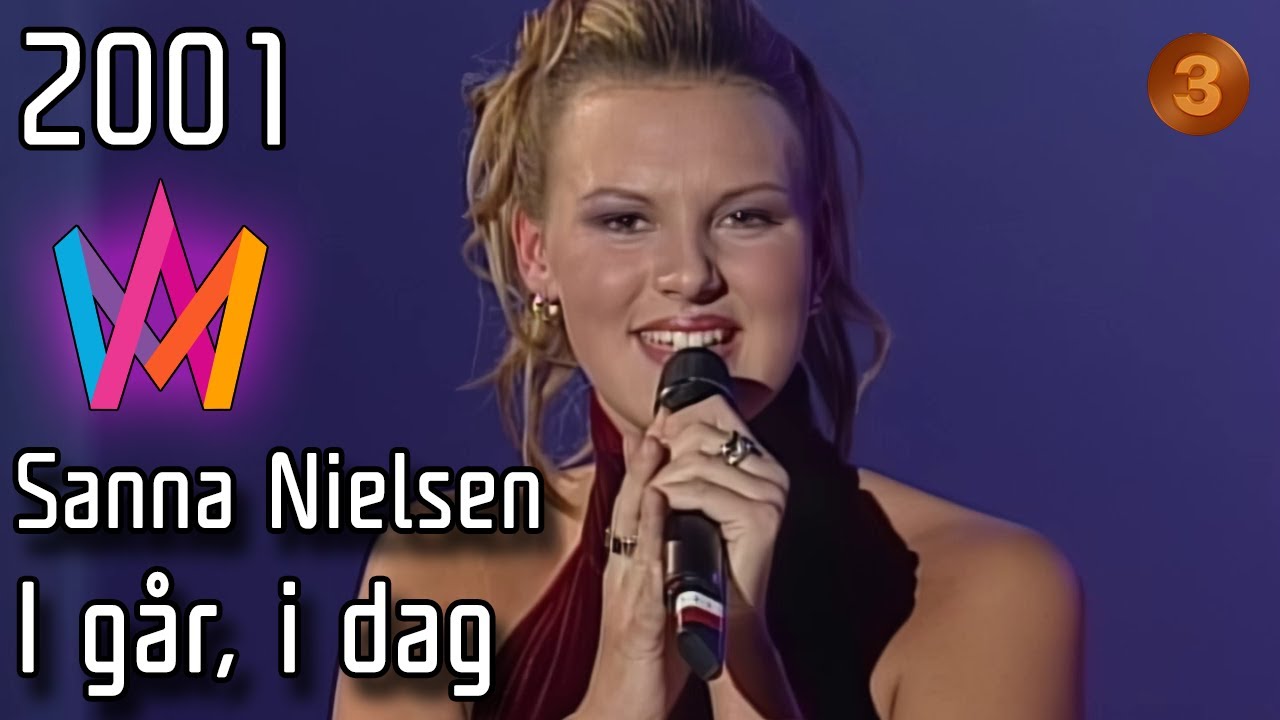 Melodifestivalen 2001 – 06. I går, i dag – Sanna Nielsen