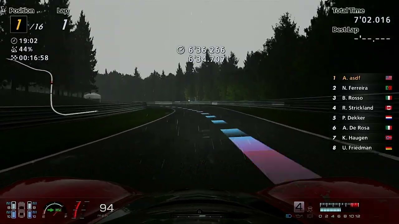 gt6 nurburgring 24min 24'00.827