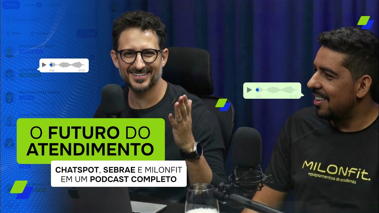 O Futuro do Atendimento: Chatspot, SEBRAE e MilonFit em um | Podcast Completo