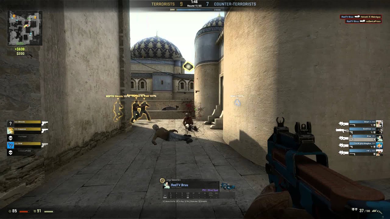 CS:GO MM - Pro90 Spraydown (ace)