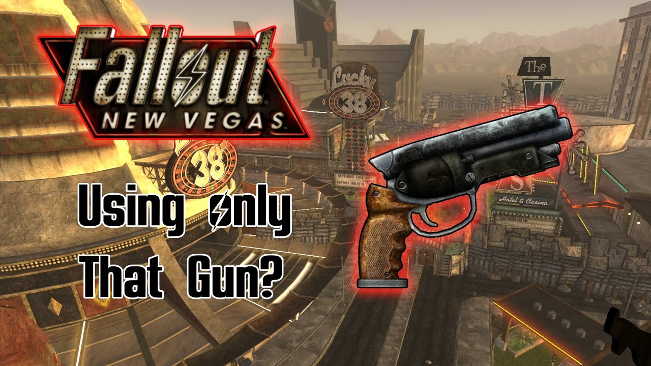 Сможете ли вы пройти Fallout New Vegas с помощью That Gun?