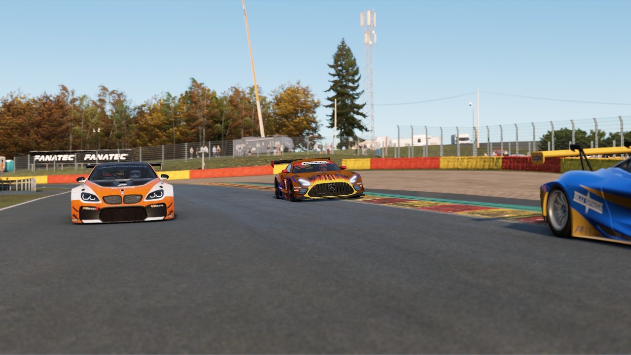 Race at Spa with Mercedes AMG GT3 Evo!