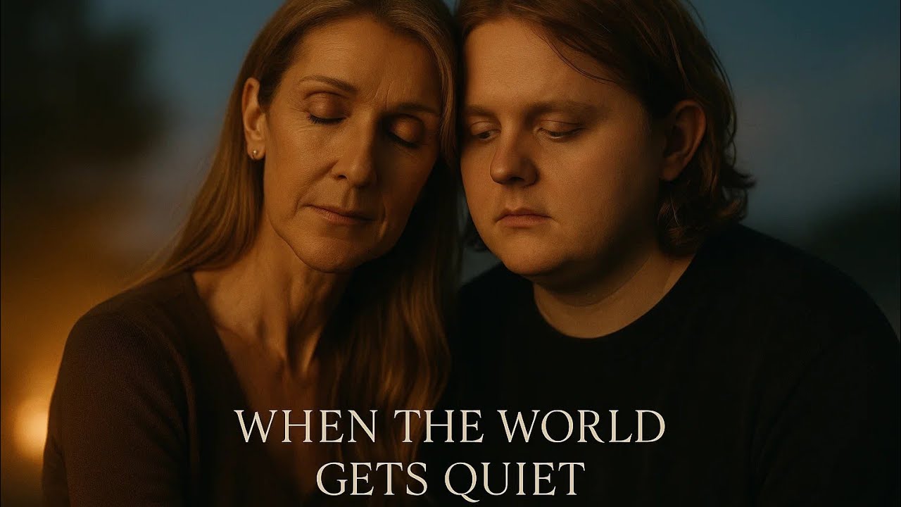 When The World Gets Quiet &mdash; Celine Dion & Lewis Capaldi (2025 Music Video) @GrooveHaven001 