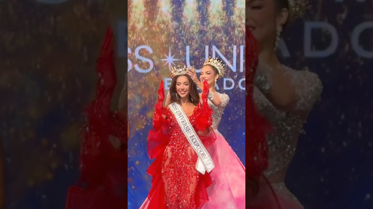 Congratulations to the new Miss Universe Ecuador 2025, @nadia_mejia 🇪🇨✨