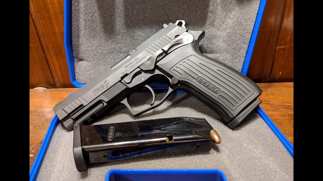 Bersa TPR9. La sucesora de la Thunder Pro.