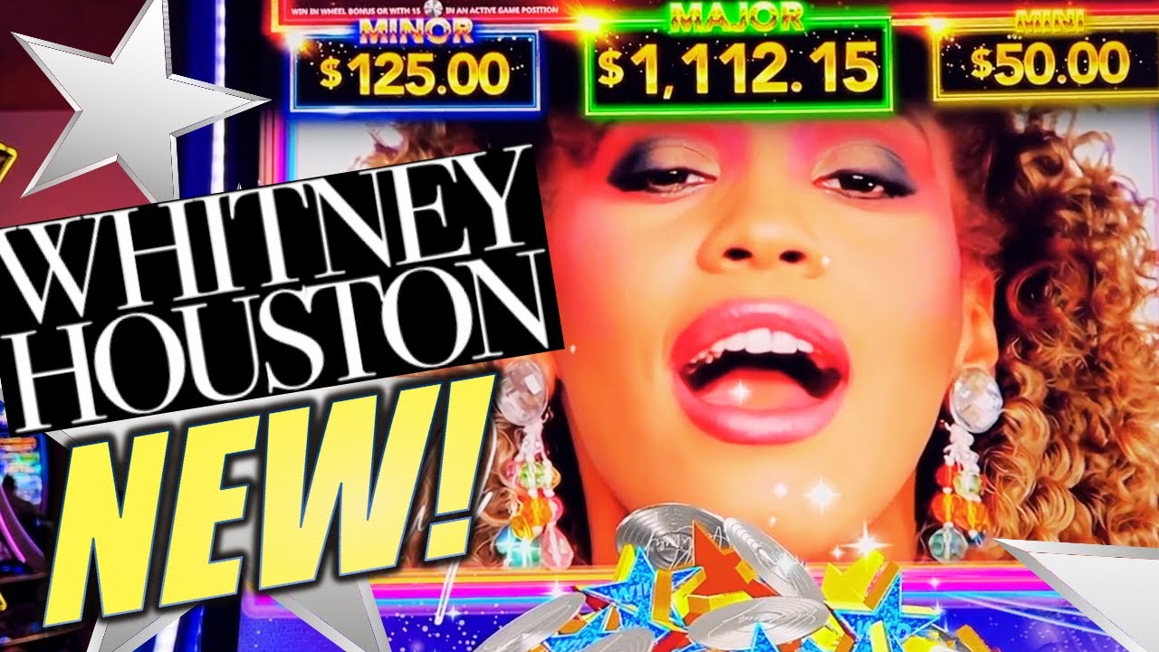 NEW! WHITNEY HOUSTON SLOT IN VEGAS!! I WANNA DANCE WITH SOMEBODY! 🕺 (IGT)