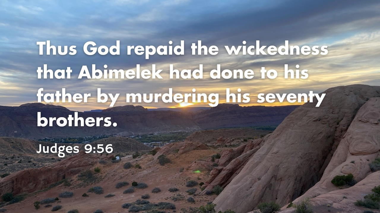 Judges 8:29-9:29, 50-57 - Godless Leadership (Abimelek)