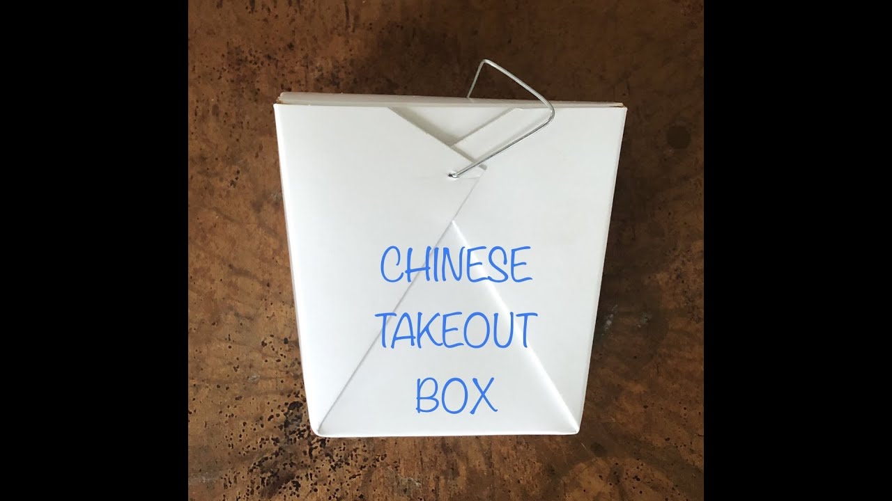 The Chinese Food Takeout Box