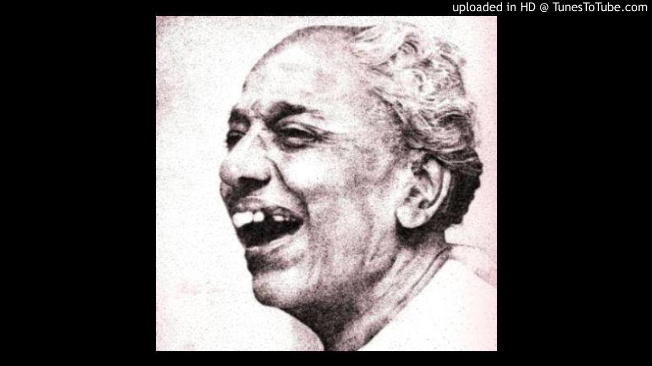 MD Ramanathan - smaraNE sukhamu rAmanAma - janaranjani - tyAgarAja