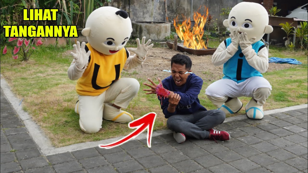 GAWAT! T4NG4N BLI DWIIK TERB4K4R UPlIN IPlIN PANIK?!