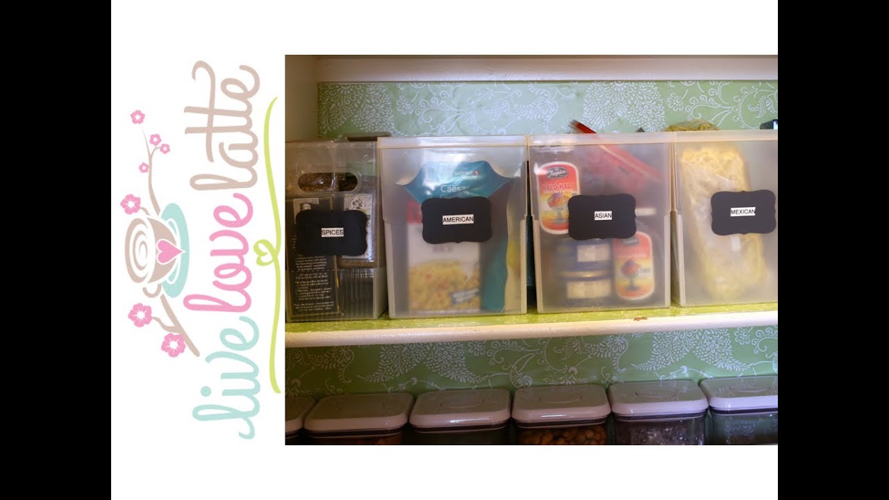 VLOGust 2014: Day 16 - Pantry Organization with OXO and by Cuisine {how to organize}