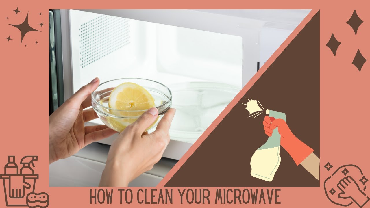 Best Way To Clean Your Microwave | NO Chemicals & 3 Simple Ingredients  | How To Clean With Me