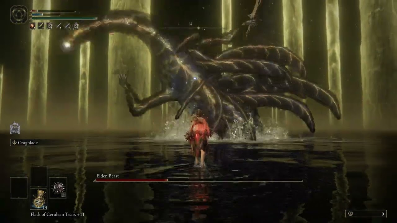 Elden Ring - Radagon + Elden Beast vs Star Fist + Cragblade [Solo,RL1,NoDmg,v1.08.1]