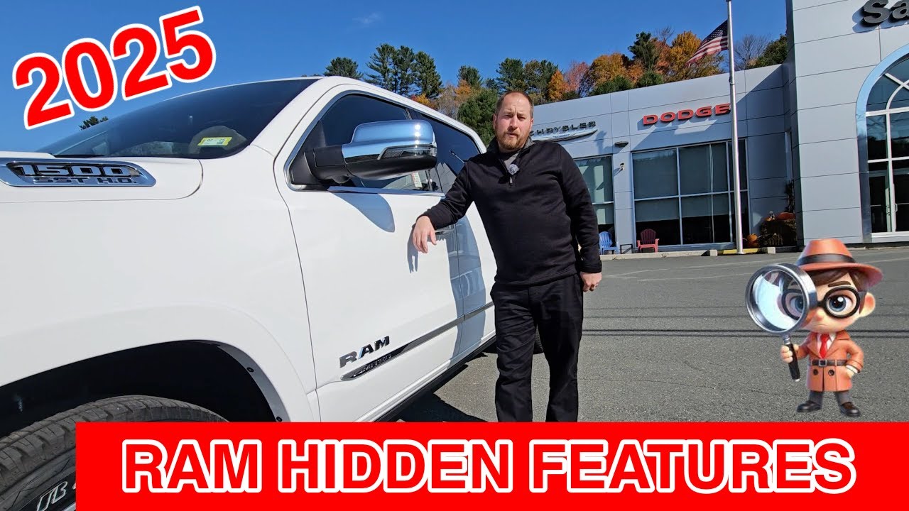 2025 Ram Hidden Features!