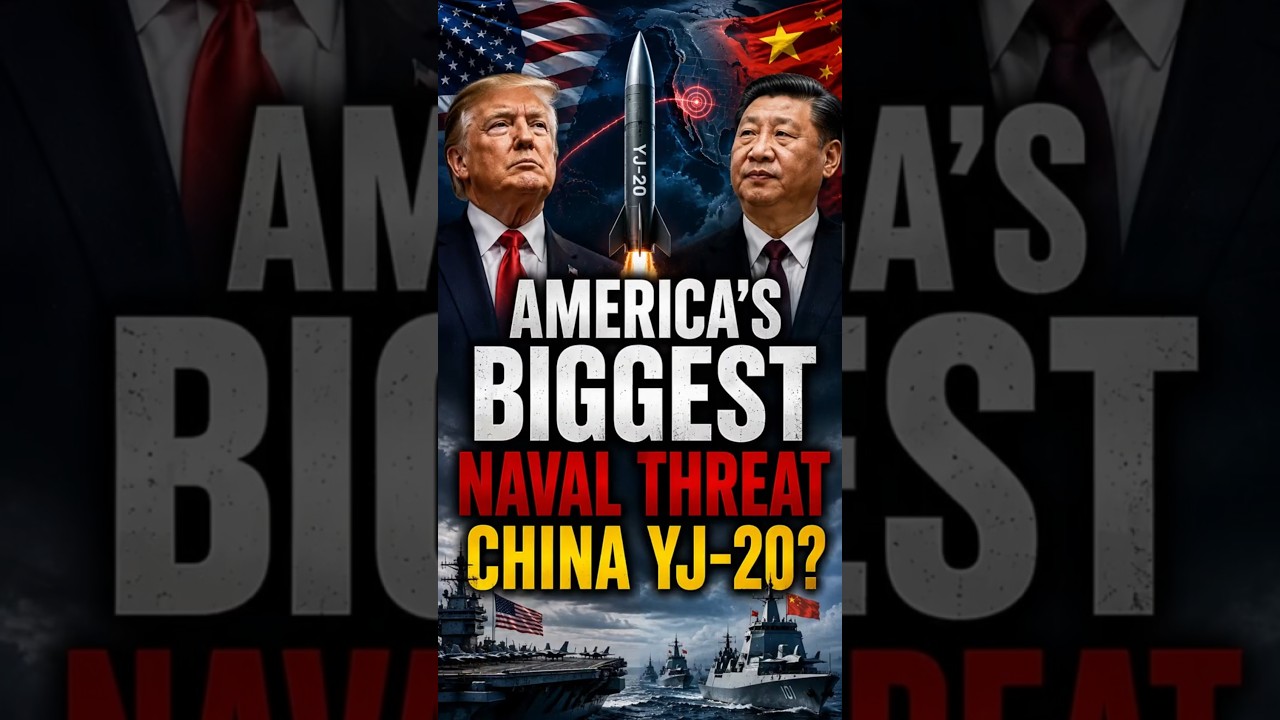 China's YJ-20 Anti-Ship Missile: Is It America's Biggest Naval Threat? #shorts #usa #geopolitics