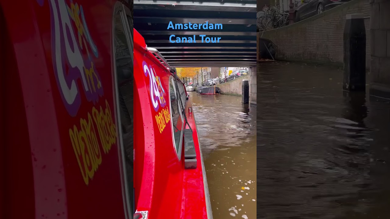 Amsterdam Autumn Canal tour #amsterdam #canaltour #europetours #europeantravel #tour #touristplace