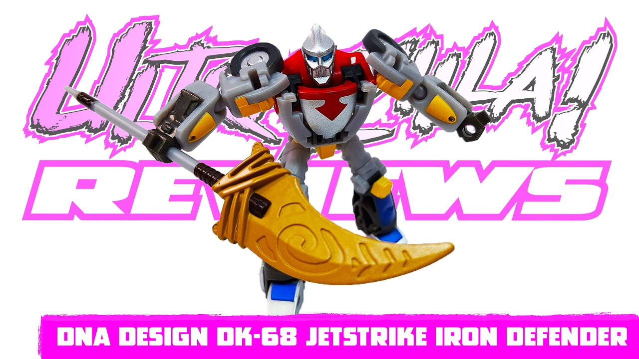 DNA DESIGN DK-68 JETSTRIKE IRON DEFENDER (TRANSFORMING JET JAGUAR!) | Review 2654