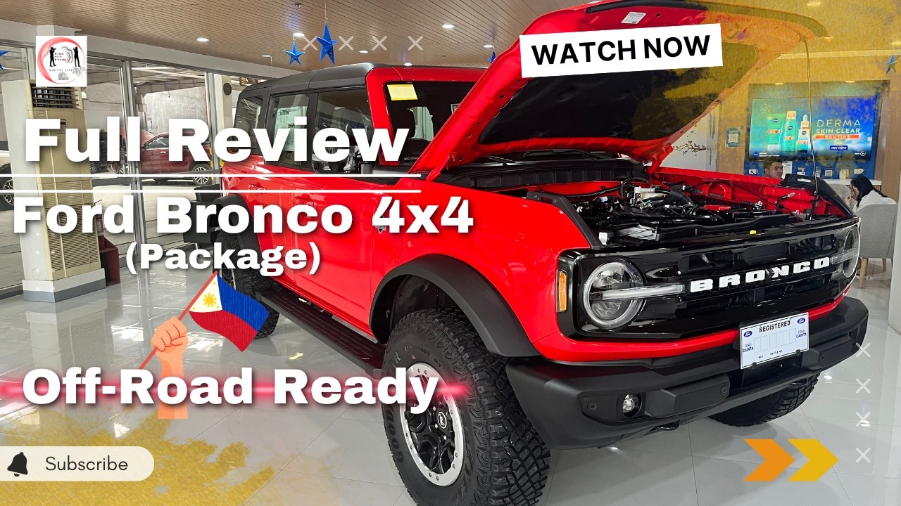 Ford Bronco 4x4 || Off road ready || Impressions | Full review | @RidewithRyanChannel #automobile