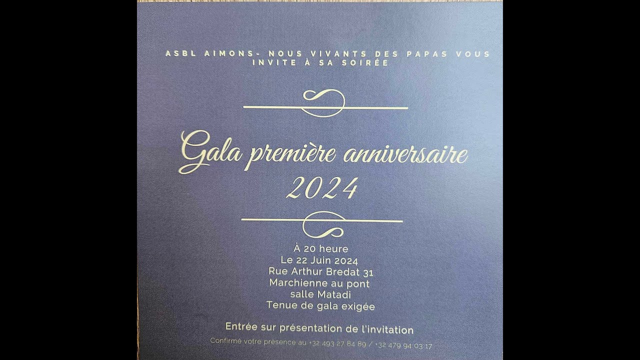 SOIREE AIMONS-NOUS VIVANTS DE  PAPAS (CHARLEROI)