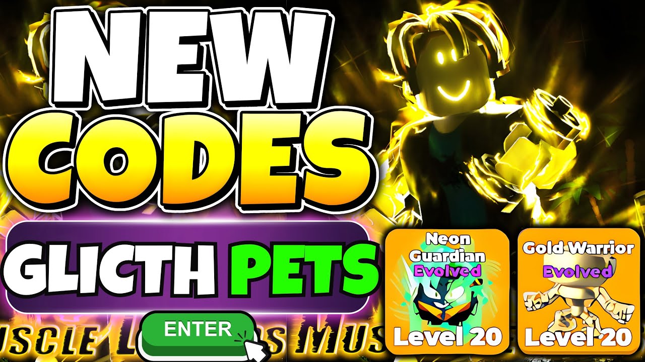 *PET CODES* ALL WORKING CODES FOR MUSCLE LEGENDS IN DECEMBER 2025 | ROBLOX MUSCLE LEGENDS GLITCH PET