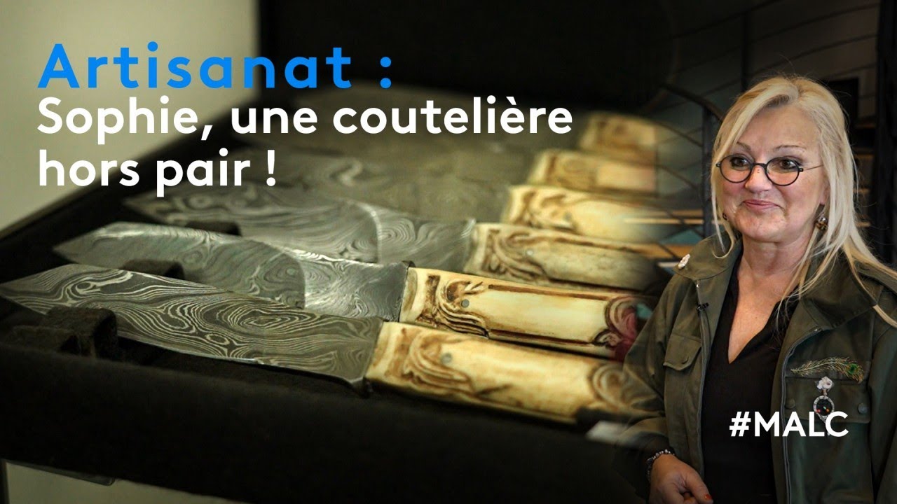 Artisanat : Sophie, une coutelière hors pair !
