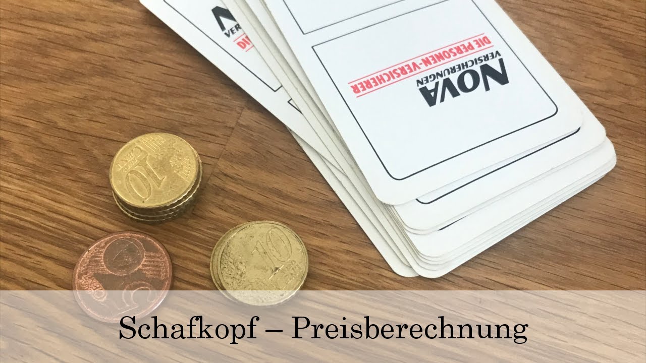 Schafkopf lernen - Preisberechnung