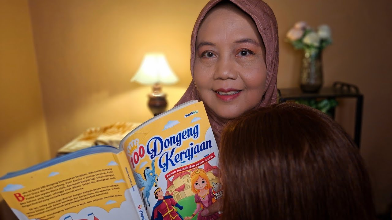 ASMR Bacakan Cerita Dongeng Sebelum Tidur ❤️
