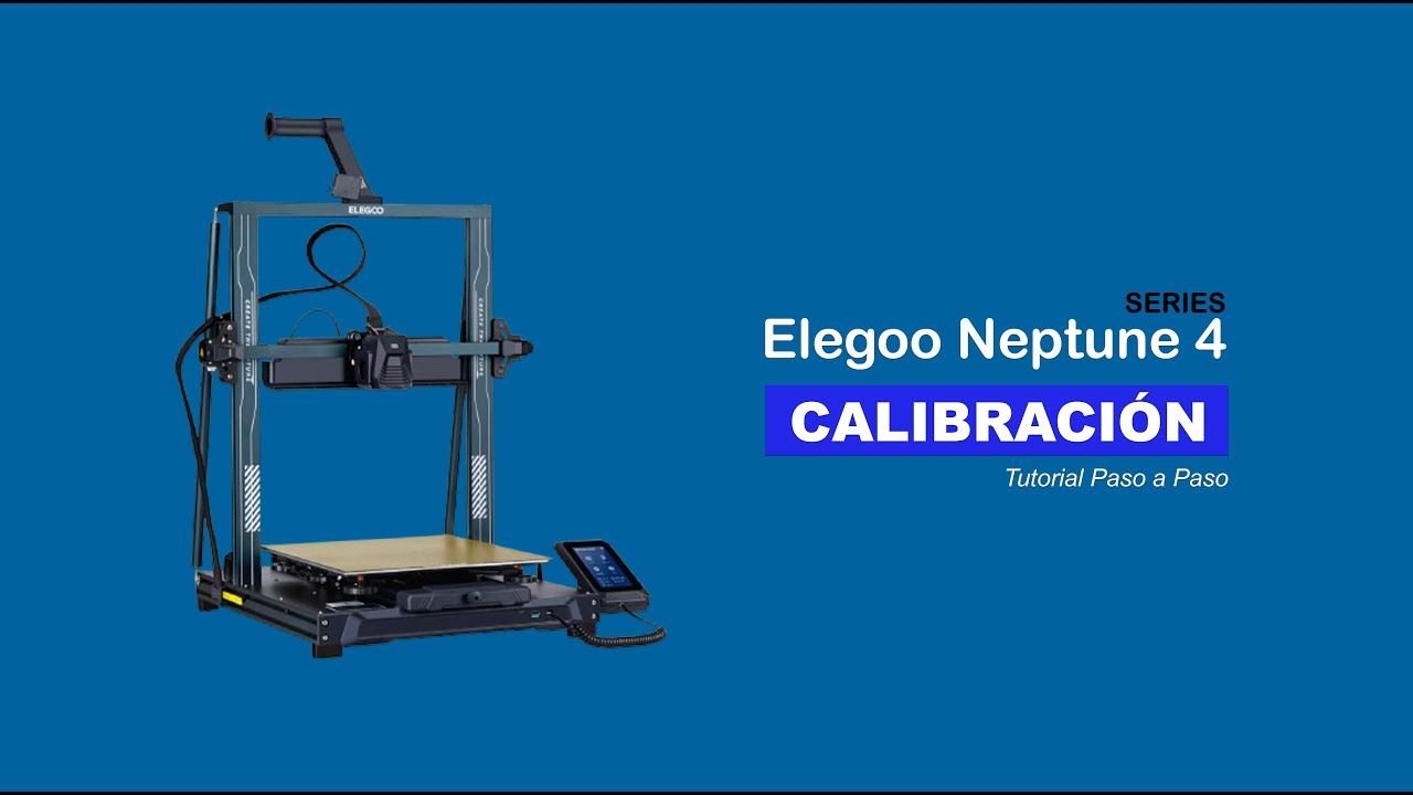Calibracion Elegoo Neptune 4 Series - Nivelación paso a paso impresora 3D