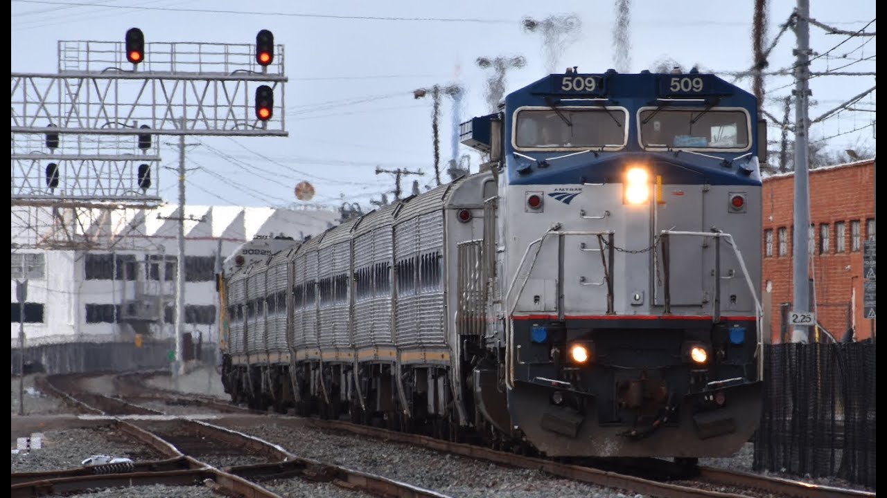 Amtrak 509's New Elite K5LA Horn!