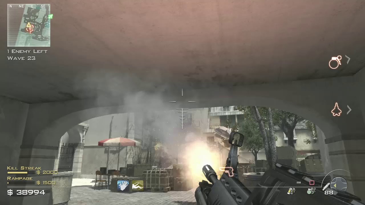 MW3 Grenade Glitch slowed down