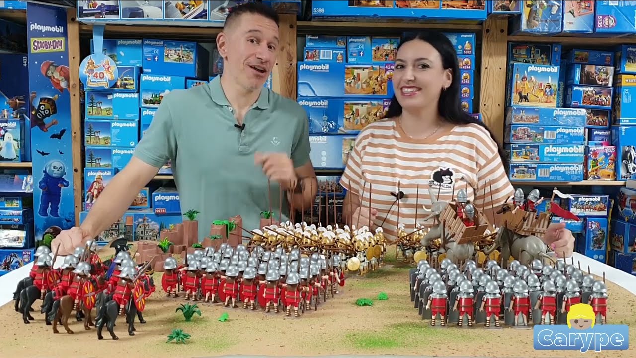☀️⚔️LA FALANGE GRIEGA⚔️☀️ y Macedónica de PLAYMOBIL HISTORY - CARYPE