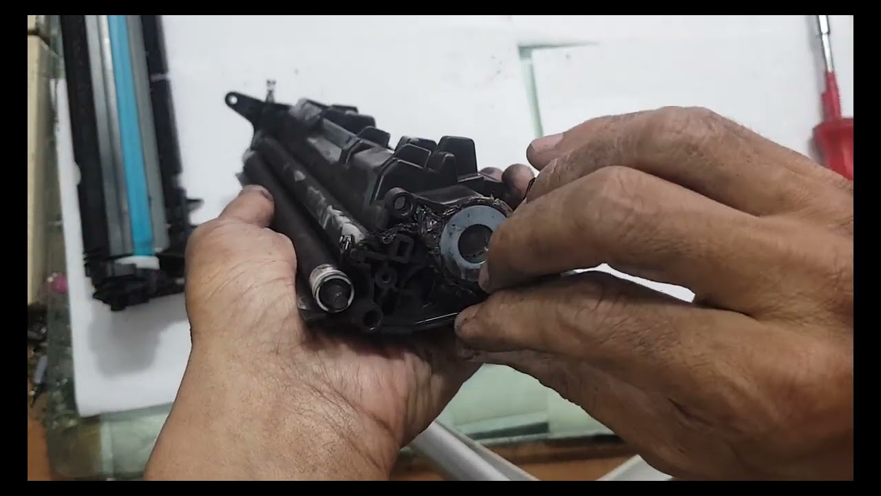 #HP #77A HOW TO HP 77A TONER CARTRIDGE REFILLING | HP CF277A DRUM CHANGE