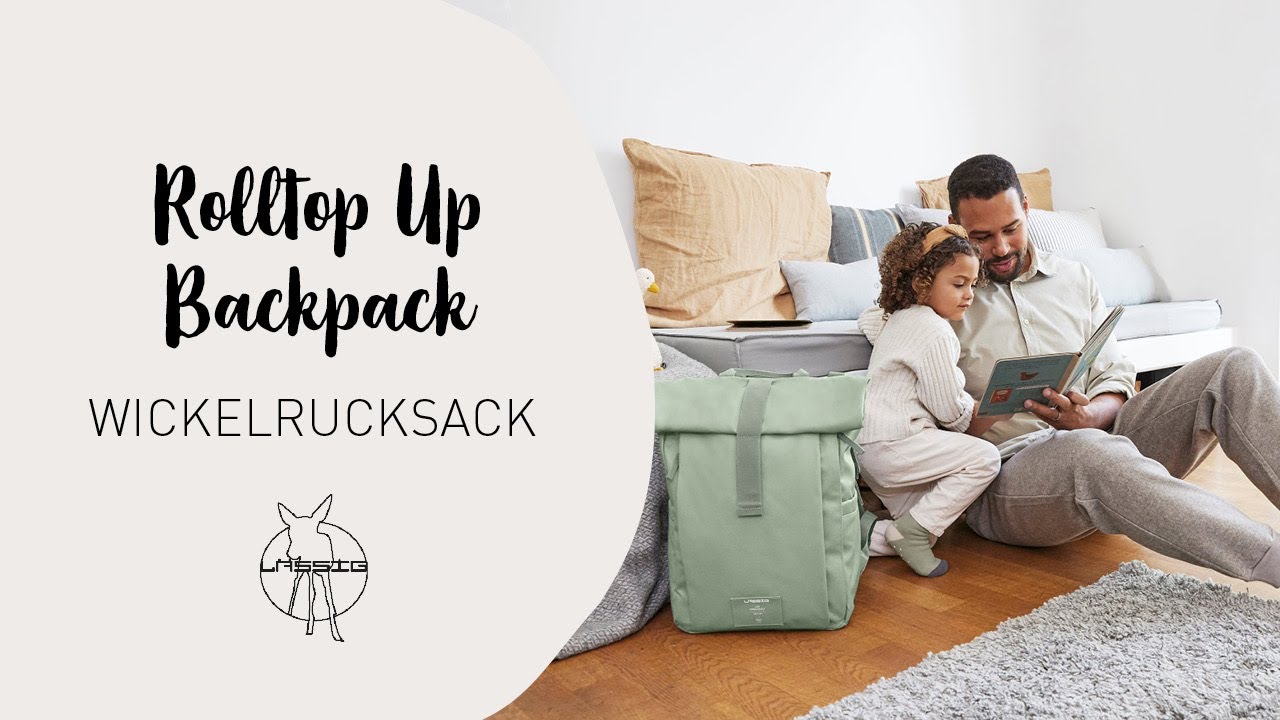 Wickelrucksack Rolltop Up | Der Wickelrucksack mit der Extraportion Platz!  | L&Auml;SSIG