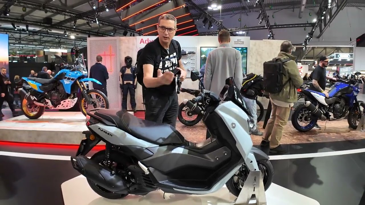 The new 2025 YAMAHA NMAX 125 (Eicma Italy)