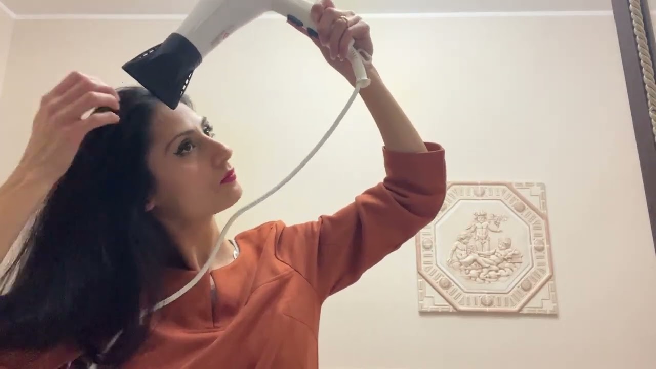 ASMR asciugacapelli  sound e relax