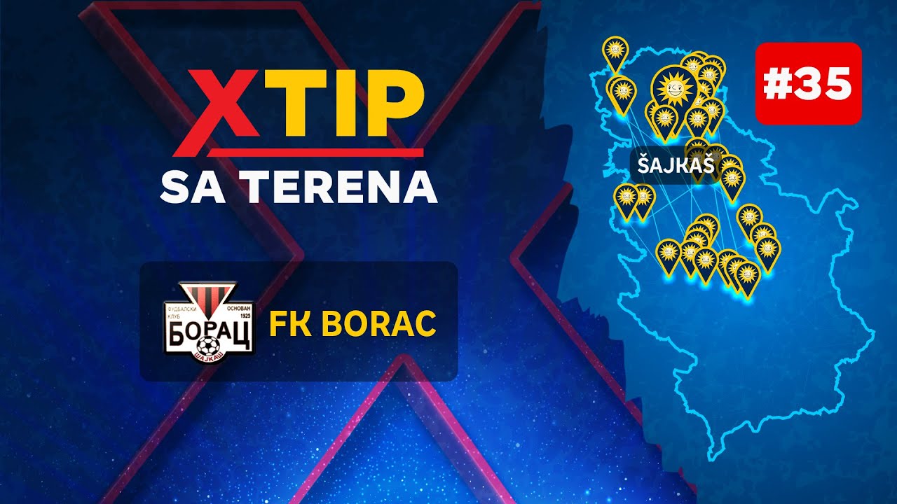 MerkurXtip - Xtip sa terena - FK Borac Šajkaš
