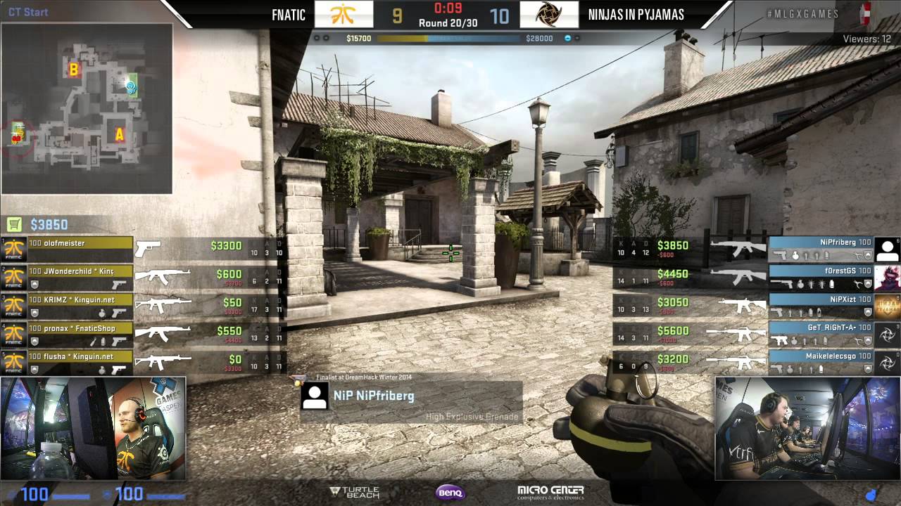 NiP vs Fnatic - Game 2 - Semi Finals - #MLGXGames Aspen 2015   CSGO