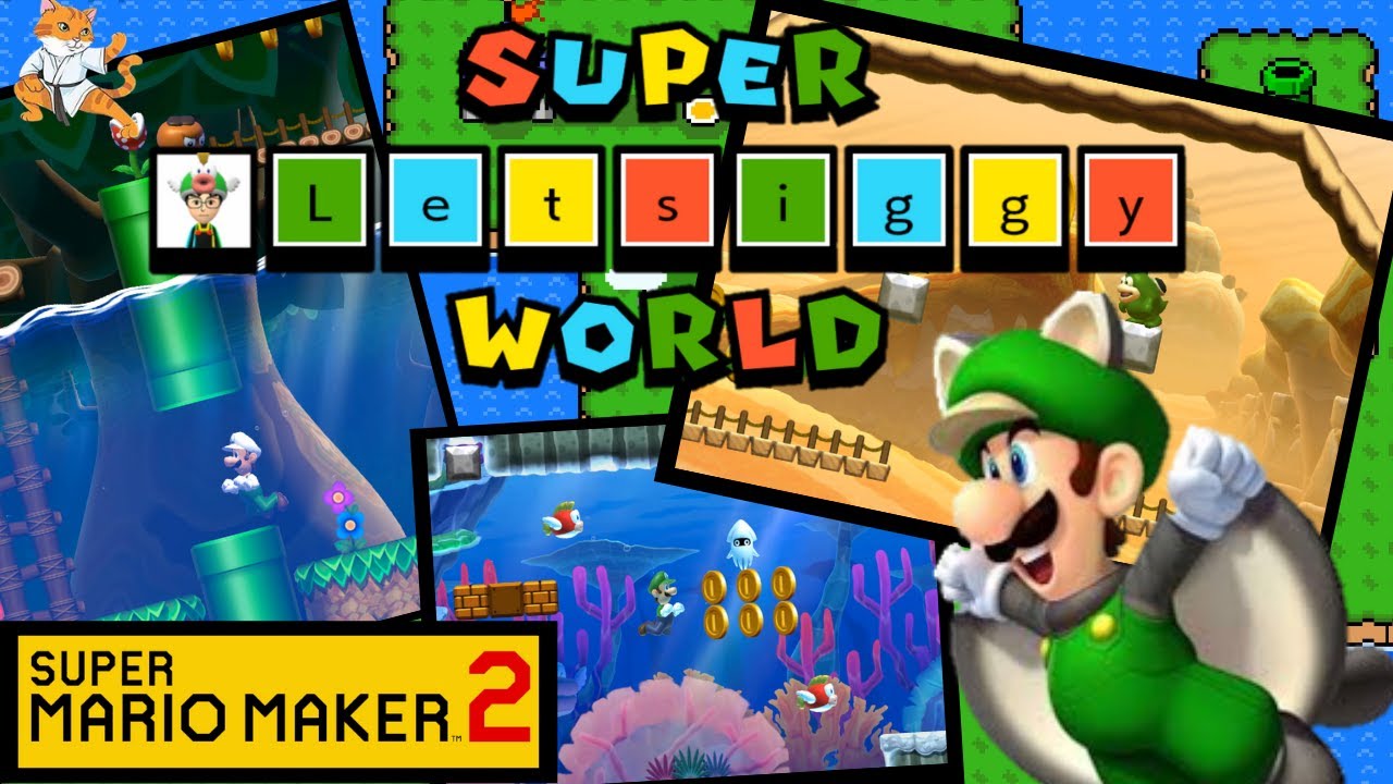 Super Mario Maker 2 Super Letsiggy World Full Game