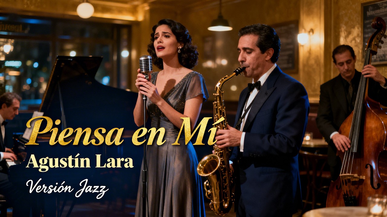 Piensa en Mí – Agustín Lara | Cover Bolero Jazz | Jazz Latino y Música Romántica