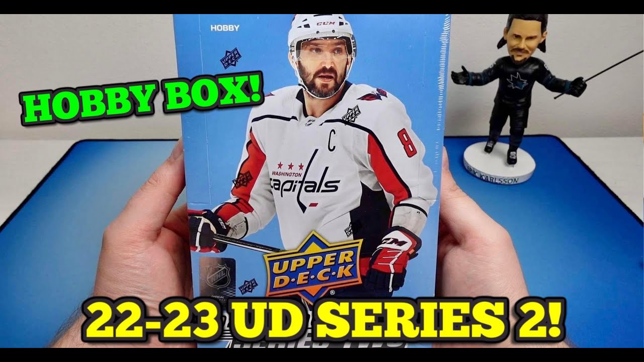 2022-23 UPPER DECK SERIES 2 HOCKEY HOBBY BOX BREAK! Young Guns Jiříček, Slafkovský, Lauko a další...