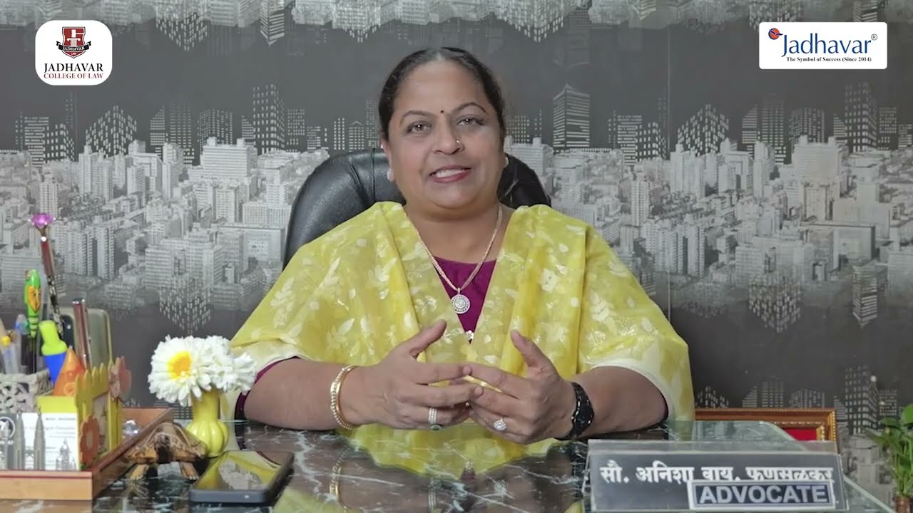 Adv. Anisha Phansalkar – Legal Counselor | Jadhavar College Of Law #podcast #lawyer