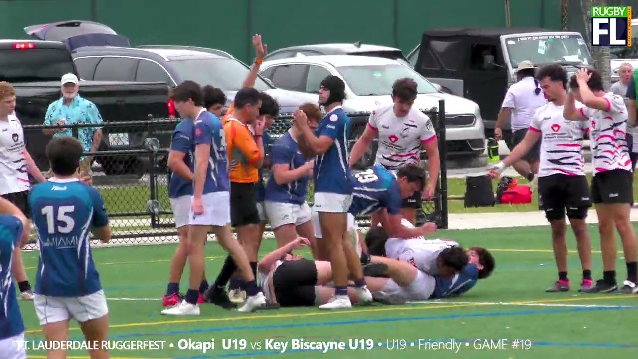 Okapi Wanderers Rugby FC U19 vs Key Biscayne Rugby Highlights 12/13/2025
