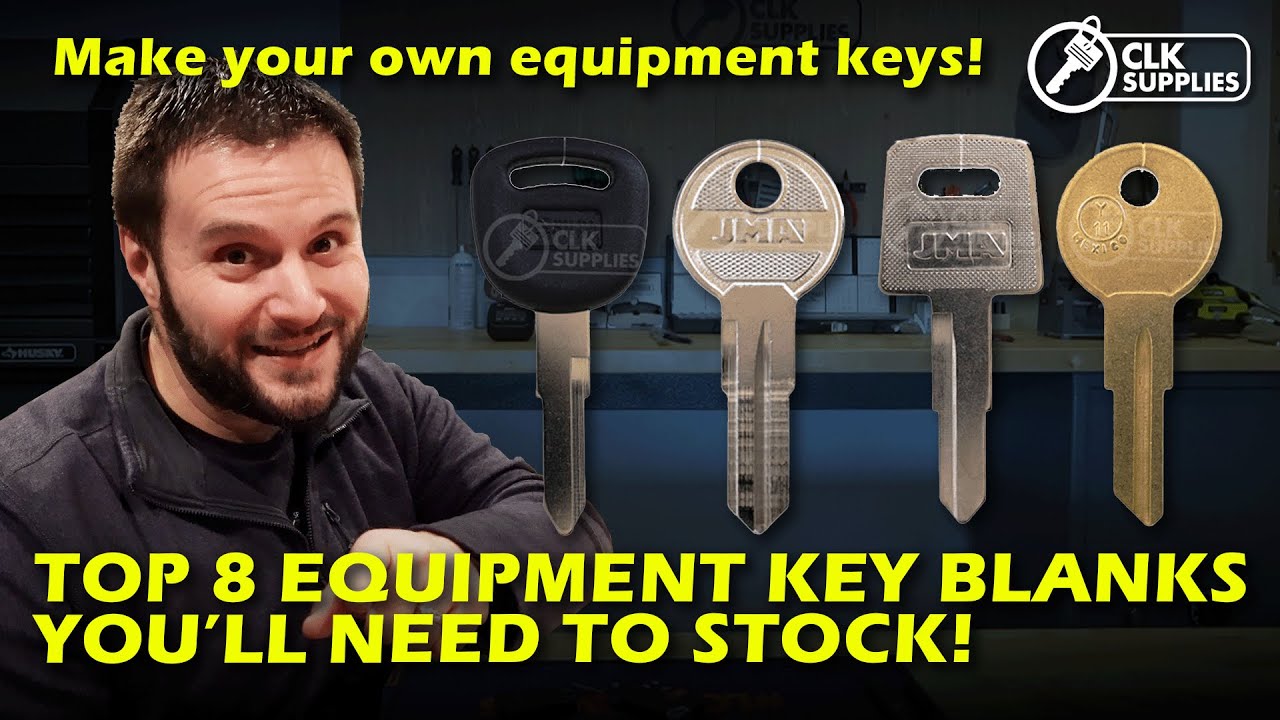 Top 8 Essential Equipment Key Blanks
