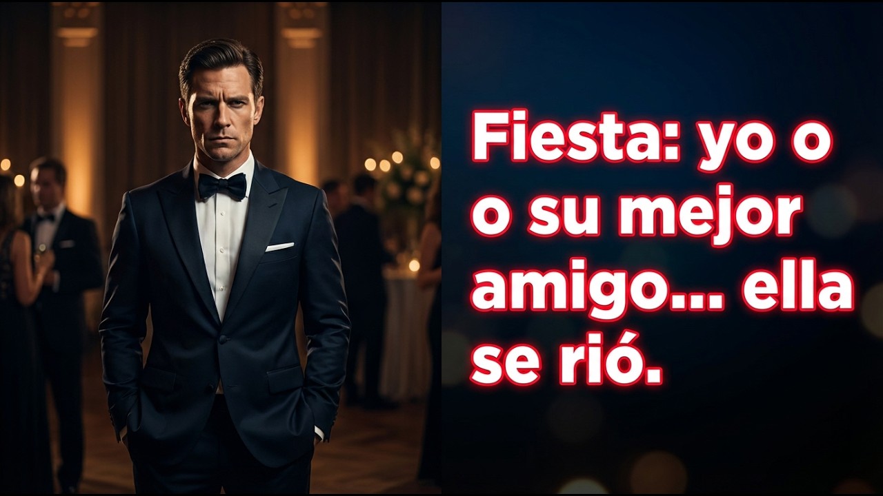 En la fiesta, le di un ultimátum a mi esposa: yo o su mejor amigo. Ella simplemente se rió.